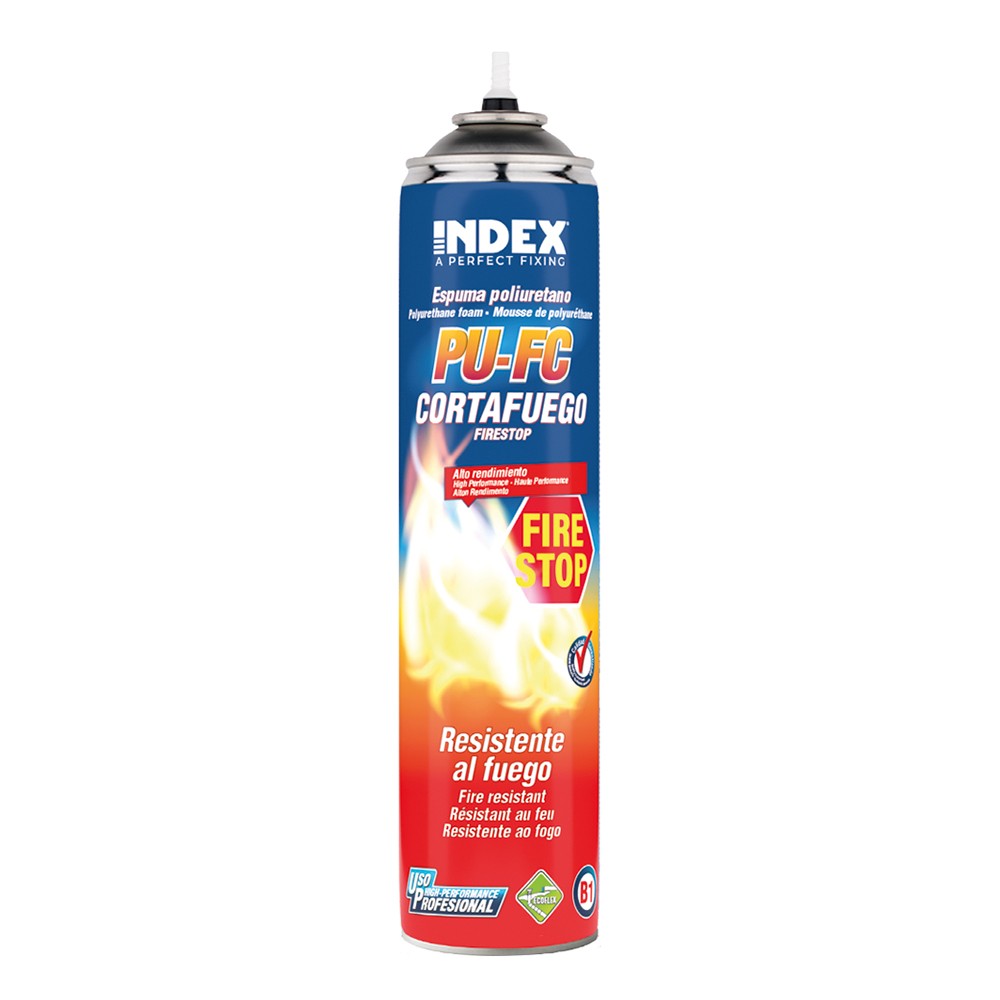 PU-FC [CP] Espumas de poliuretano. Espuma de poliuretano resistente al fuego para aplicación con cánula ECOFLEX